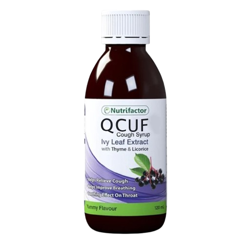 QCUF shurup i gjethes se dredhkes (lehtëson kollën, përmirëson frymëmarrjen) 120 ml