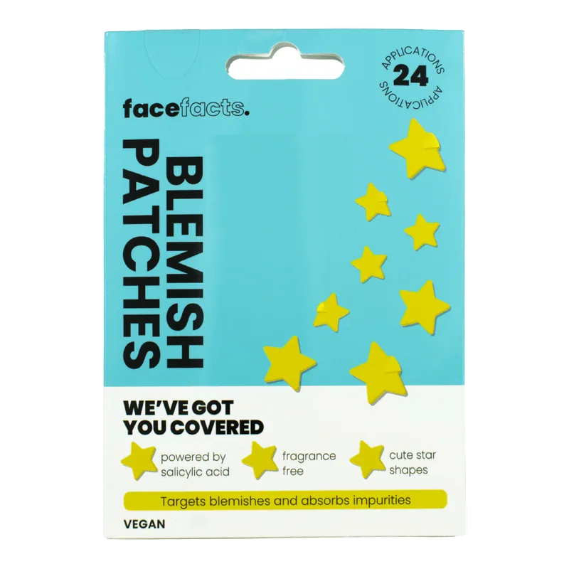 Face Facts Blemish Patches Stars arna kundër puçrrave, 24 copë