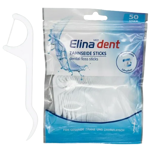 Elina dent shkopinj me fill dentar (50 copë)