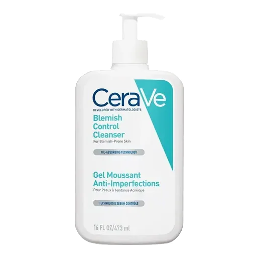 CeraVe Blemish Control Cleanser xhel pastrues për lëkurë me papastërti 473 ml
