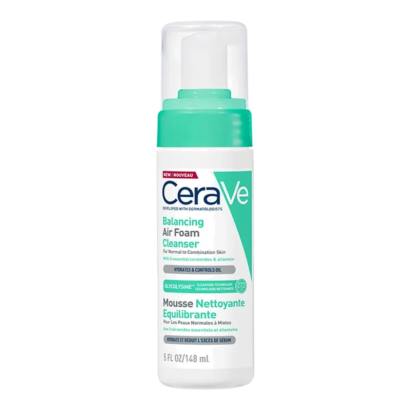 CeraVe Balancing Air Foam Cleanser shkumë pastruese 148 ml
