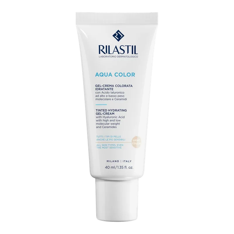 Rilastil Aqua Color xhel-krem hidratues me ngjyrë Light 40 ml