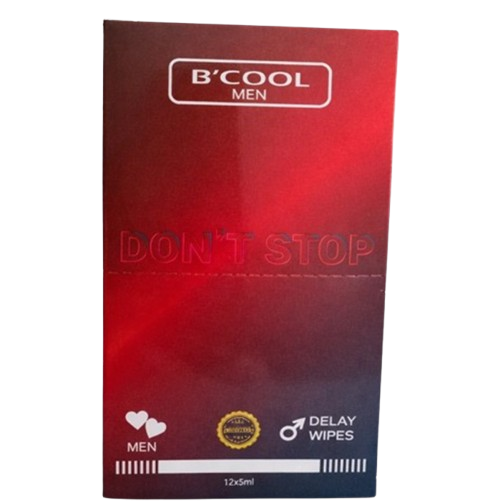 Don't stop delay wipes 12X5 ml