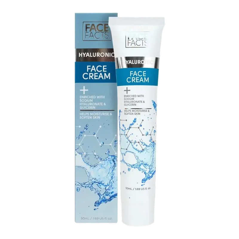 Face Facts Hyaluronic krem për fytyrën 50 ml