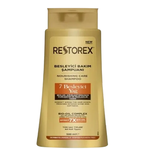 Restorex shampo ushqyese me 7 vajra (500 ml)