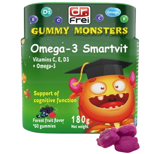 Gummy monsters omega-3 smartvit (60 copë)
