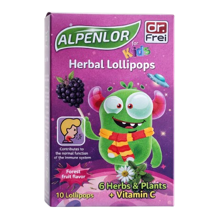Herbal lollipops for kids (10 copë)
