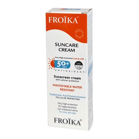 Froika Suncare Cream SPF 50+ rezistent ndaj ujit — 50ml