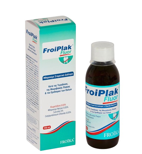 Froika Froiplak Fluor — shpëlarje me fluor 250ml