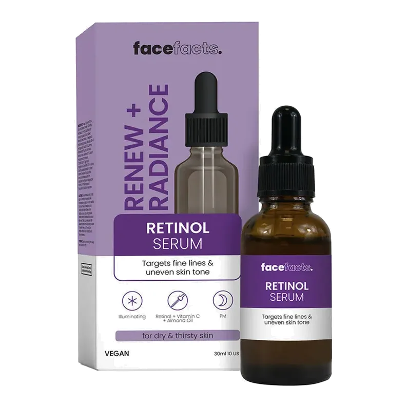 Face Facts Renew + Radiance Retinol serum për fytyrën 30 ml