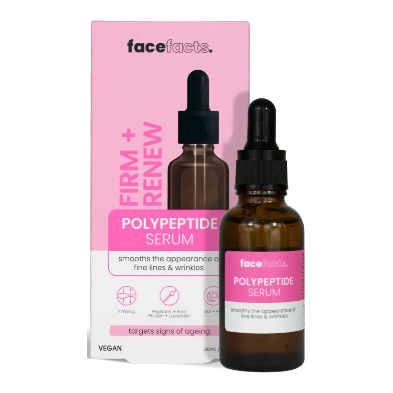 Face Facts Firm + Renew Polypeptide serum për fytyrën 30 ml