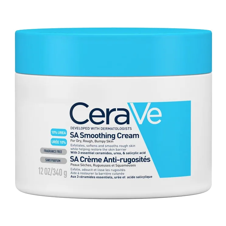 CeraVe SA Smoothing Cream krem zbutës për lëkurë të ashpër 340 g